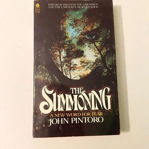 Vintage 1979 The Summoning A New  Word for Fear John Pintoro Paperback